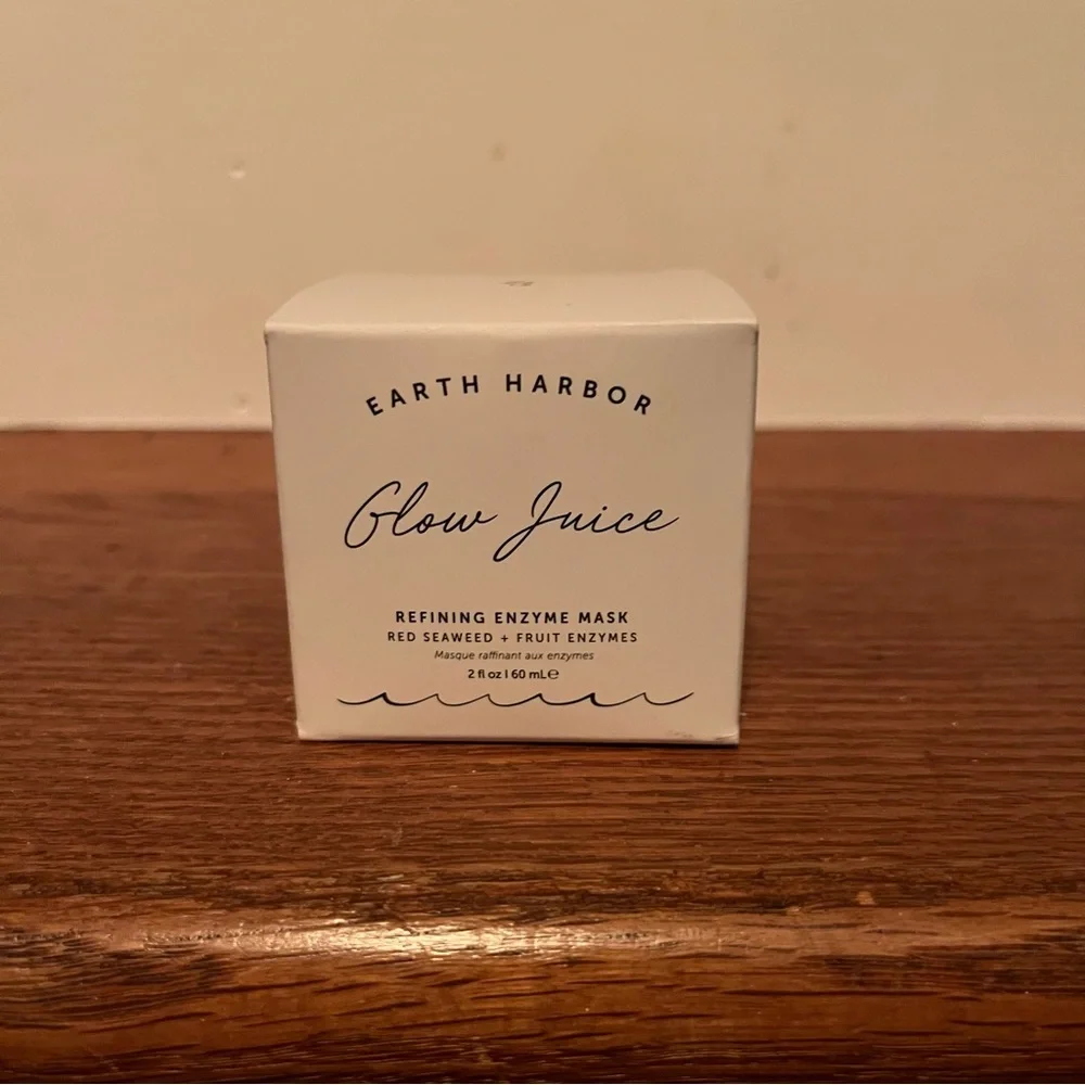 Earth Harbor Glow Juice Refining Enzyme Mask 2fl oz